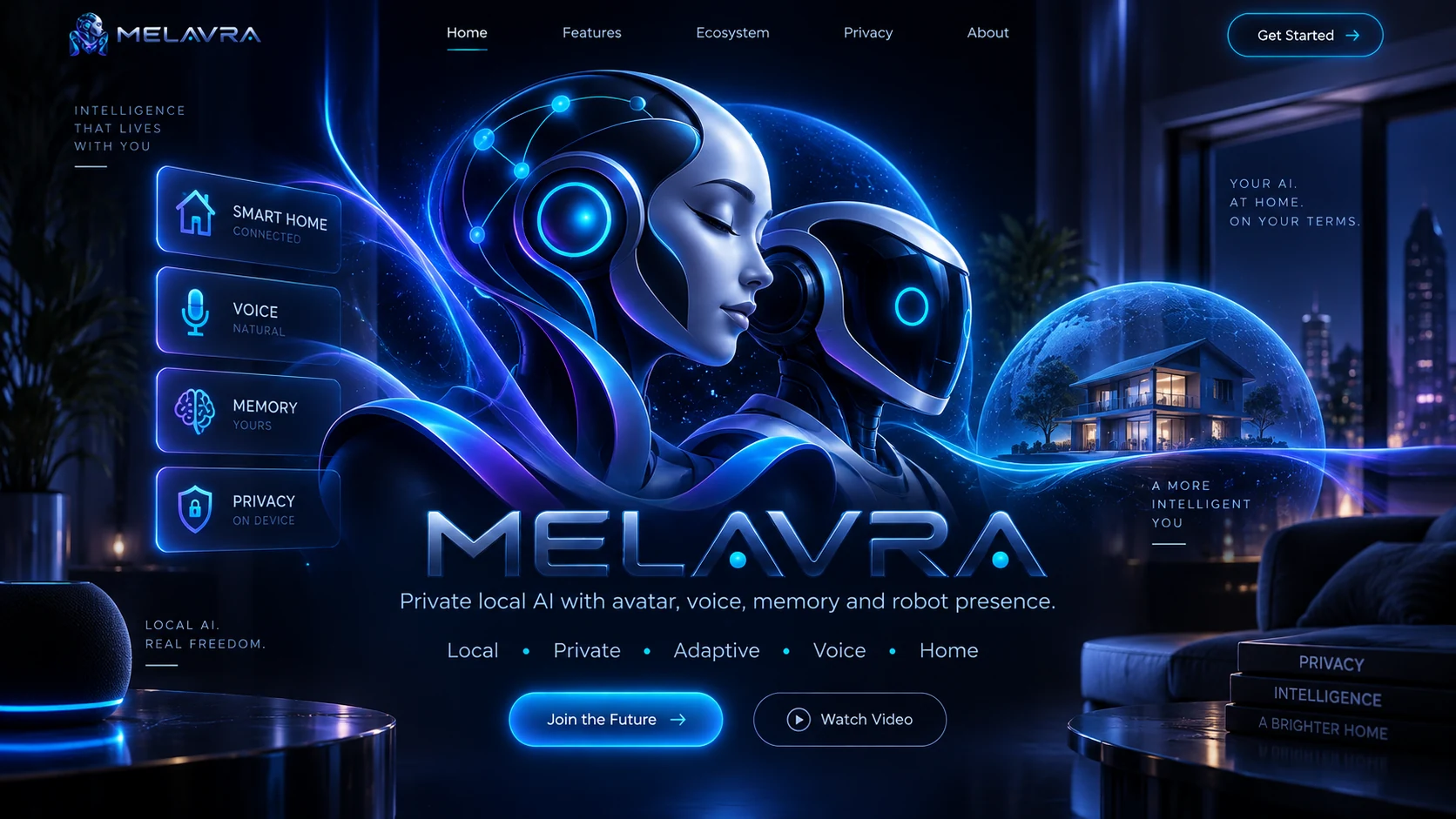 MELAVRA visual concept
